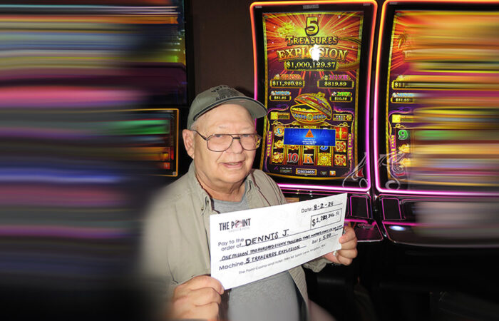 Over $1.2 million Jackpot Hits at The Point!